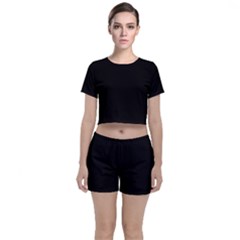 Crop Top and Shorts Co-Ord Set 