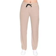 Women Velvet Drawstring Pants 