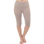 Fantastico Original Lightweight Velour Cropped Yoga Leggings