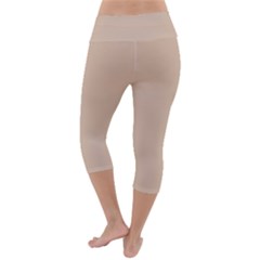 Lightweight Velour Capri Yoga Leggings 