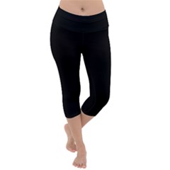 Lightweight Velour Capri Yoga Leggings 