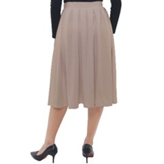 Classic Velour Midi Skirt  