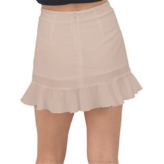 Fishtail Mini Chiffon Skirt 