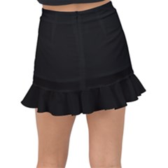 Fishtail Mini Chiffon Skirt 