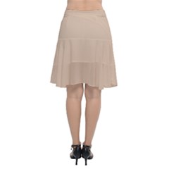 Chiffon Wrap Front Skirt 