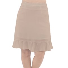 Fishtail Chiffon Skirt 