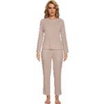 Fantastico Original Womens  Long Sleeve Lightweight Pajamas Set