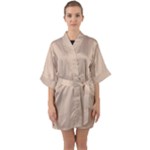 Fantastico Original Half Sleeve Satin Kimono 