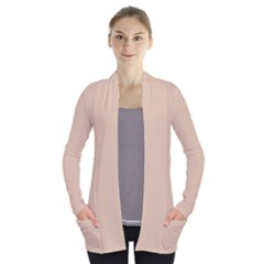 Open Front Pocket Cardigan 