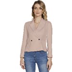 Fantastico Original Women s Long Sleeve Revers Collar Cropped Jacket