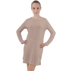 Long Sleeve Hoodie Dress 