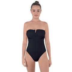 Tie Back One Piece Swimsuit 