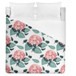 Flowers Hydrangeas Duvet Cover (Queen Size)