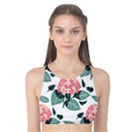 Flowers Hydrangeas Tank Bikini Top