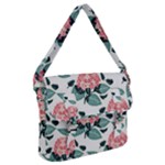 Flowers Hydrangeas Buckle Messenger Bag