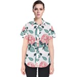 Flowers Hydrangeas Women s Short Sleeve Shirt