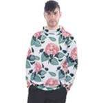 Flowers Hydrangeas Men s Pullover Hoodie