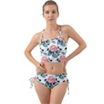 Flowers Hydrangeas Mini Tank Bikini Set