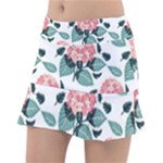 Flowers Hydrangeas Classic Tennis Skirt