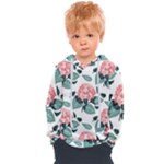 Flowers Hydrangeas Kids  Overhead Hoodie