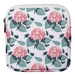 Flowers Hydrangeas Mini Square Pouch