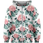 Flowers Hydrangeas Kids  Zipper Hoodie Without Drawstring