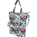 Flowers Hydrangeas Shoulder Tote Bag