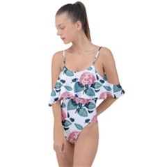 Drape Piece Swimsuit 