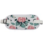 Flowers Hydrangeas Rounded Waist Pouch