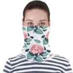 Flowers Hydrangeas Face Seamless Bandana (Adult)