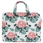 Flowers Hydrangeas MacBook Pro 15  Double Pocket Laptop Bag 