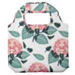 Flowers Hydrangeas Premium Foldable Grocery Recycle Bag