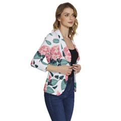 Women s One-Button 3/4 Sleeve Short Jacket 