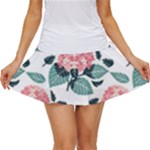 Flowers Hydrangeas Women s Skort