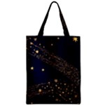 Starsstar Glitter Zipper Classic Tote Bag