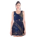 Starsstar Glitter Scoop Neck Skater Dress