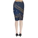 Midi Wrap Pencil Skirt 