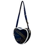 Starsstar Glitter Heart Shoulder Bag