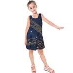 Starsstar Glitter Kids  Sleeveless Dress