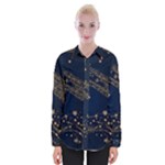 Starsstar Glitter Womens Long Sleeve Shirt