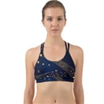 Starsstar Glitter Back Web Sports Bra