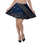 Starsstar Glitter Velvet Skater Skirt