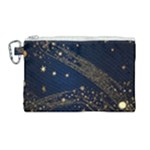 Starsstar Glitter Canvas Cosmetic Bag (Large)