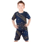 Starsstar Glitter Kids  T-Shirt and Shorts Set