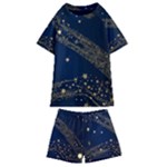 Starsstar Glitter Kids  Swim T-Shirt and Shorts Set