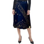 Starsstar Glitter Classic Velour Midi Skirt 