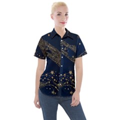 Women s Short Sleeve Pocket Shirt 