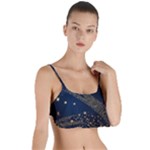 Starsstar Glitter Layered Top Bikini Top 