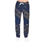 Starsstar Glitter Women Velvet Drawstring Pants