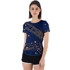 Back Cut Out Sport T-Shirt 